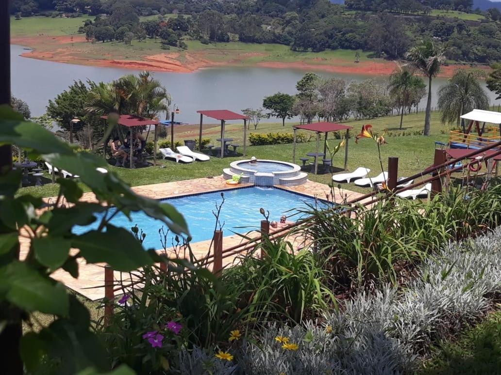 Chale Represa Recanto Varanda Do Sol Joanopolis Exterior photo